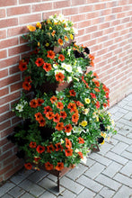 stapeltuin, verticaal tuinieren, cortenstaal, wand, muur, vlakke achterkant, balkon, balkontuinieren