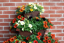 stapeltuin, verticaal tuinieren, cortenstaal, wand, muur, vlakke achterkant, balkon, balkontuinieren