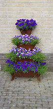 stapeltuin, verticaal tuinieren, cortenstaal, wand, muur, vlakke achterkant, balkon, balkontuinieren