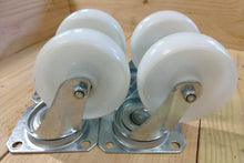 zwenkwielen, stapeltuin, heavy duty