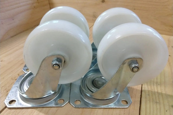zwenkwielen, stapeltuin, heavy duty